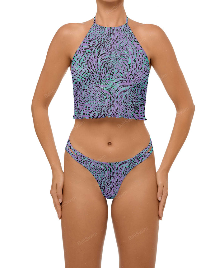BSWS-B96 Criss cross Strappy Bikini Bottom