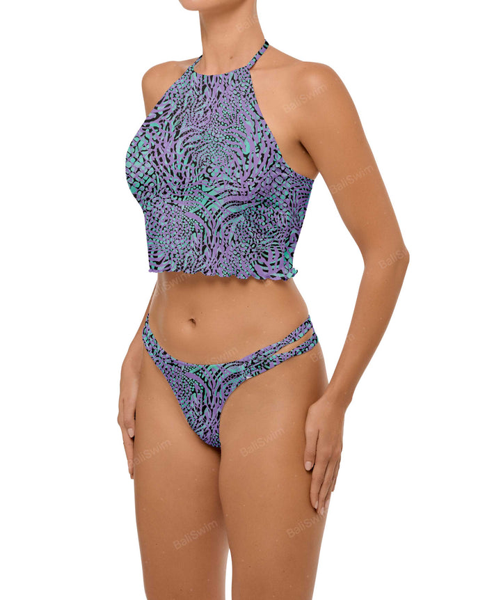 BSWS-B96 Criss cross Strappy Bikini Bottom