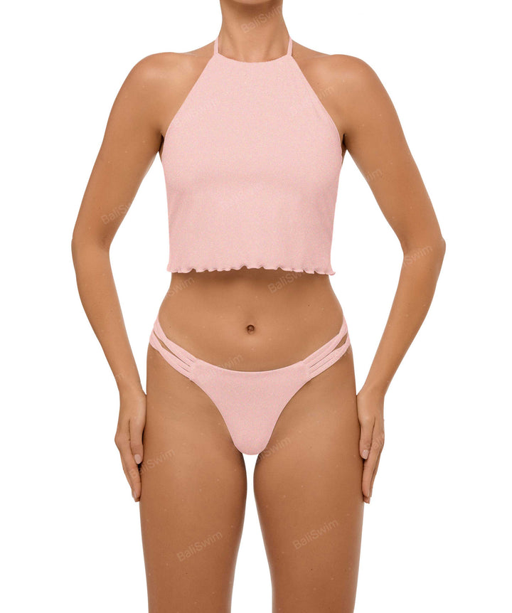 BSWS-B96 Criss cross Strappy Bikini Bottom