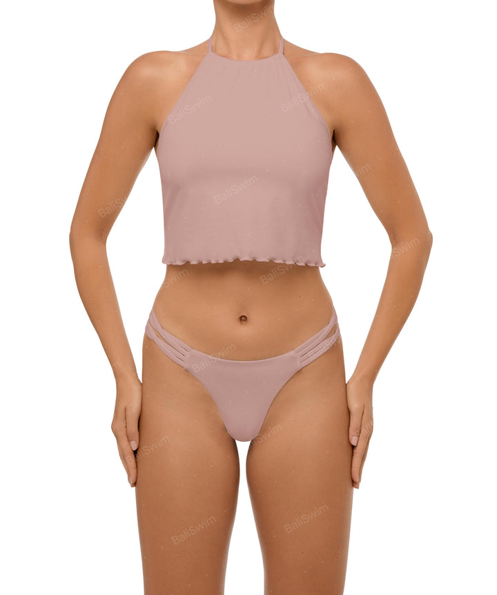 BSWS-B96 Criss cross Strappy Bikini Bottom