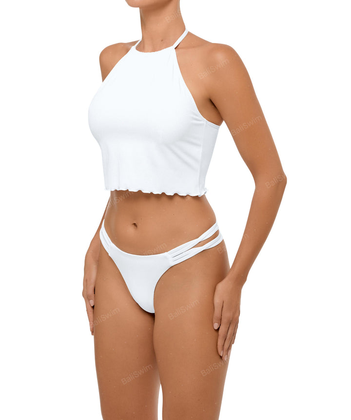 BSWS-B96 Criss cross Strappy Bikini Bottom