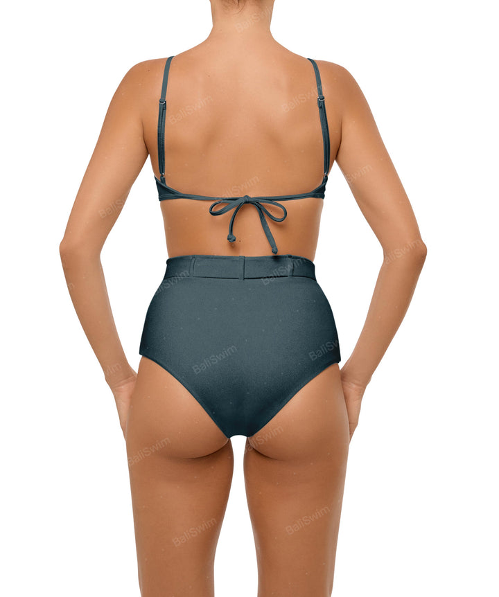 BSWS-T98 High Neck Bikini Top