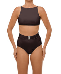 BSWS-T98 High Neck Tankini Top