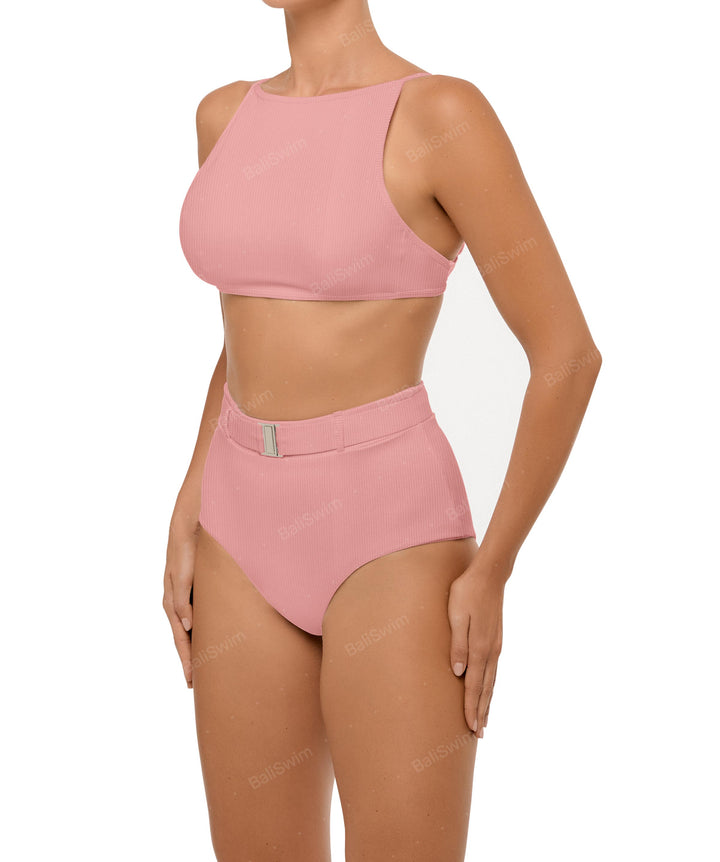 BSWS-T98 High Neck Bikini Top