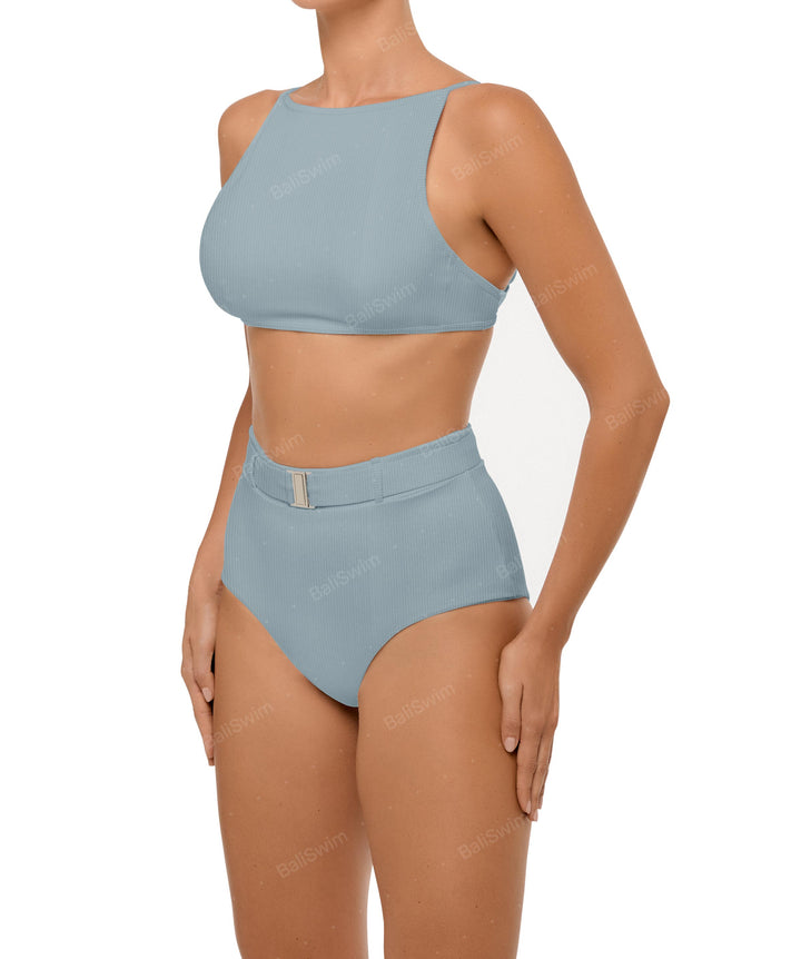 BSWS-T98 High Neck Bikini Top