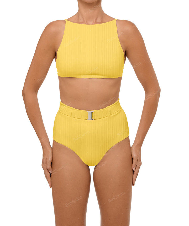 BSWS-T98 High Neck Bikini Top