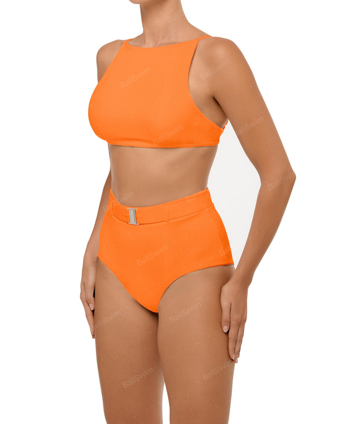 BSWS-T98 High Neck Bikini Top