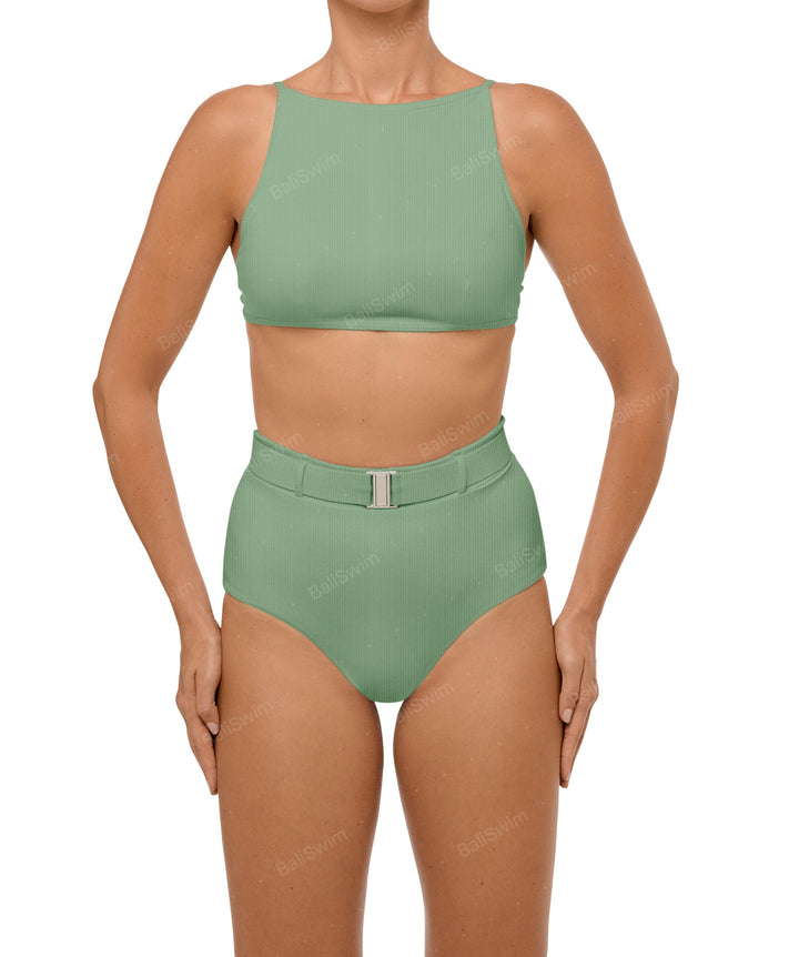BSWS-T98 High Neck Bikini Top