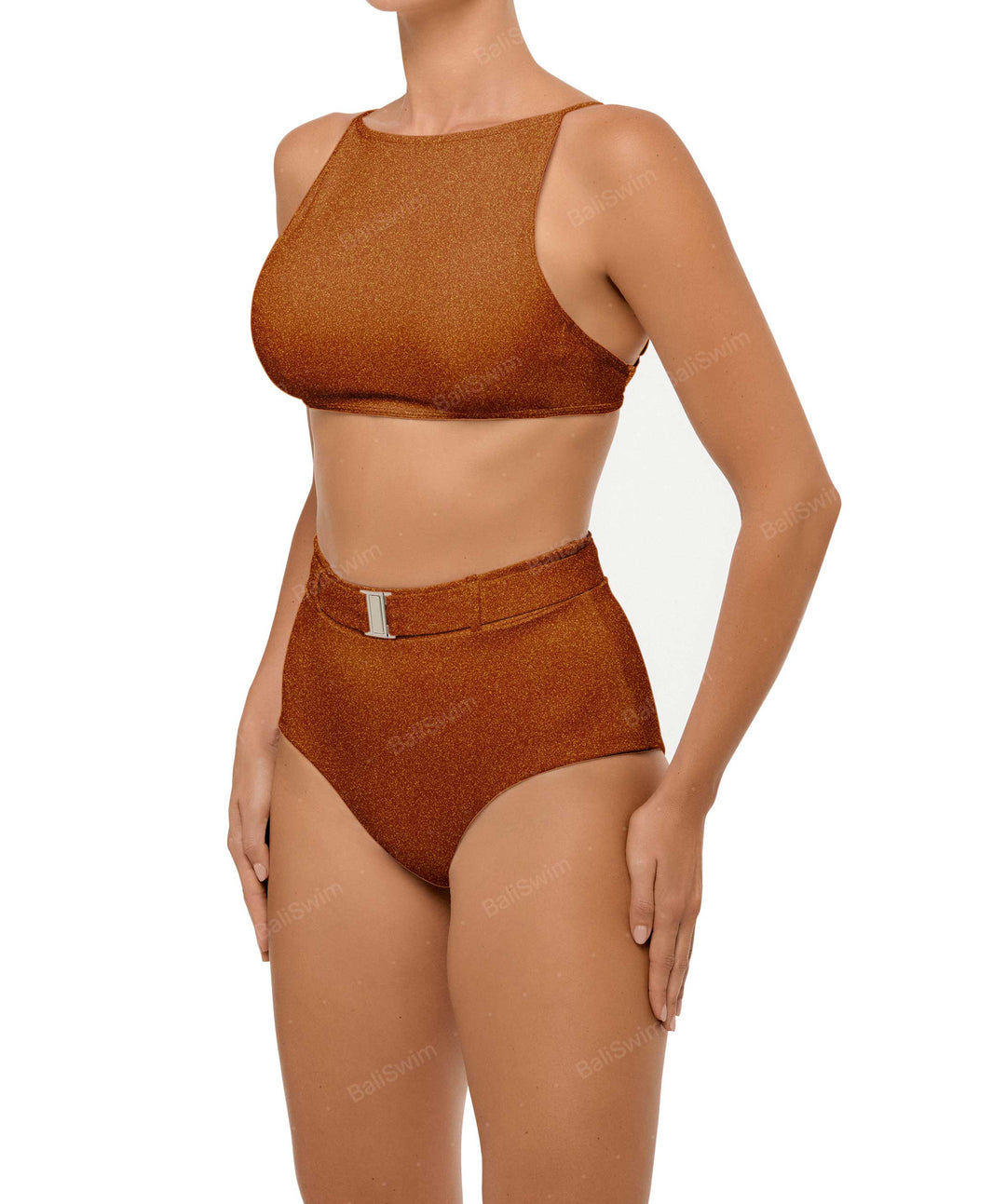 BSWS-T98 High Neck Bikini Top