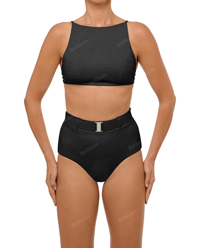 BSWS-T98 High Neck Bikini Top