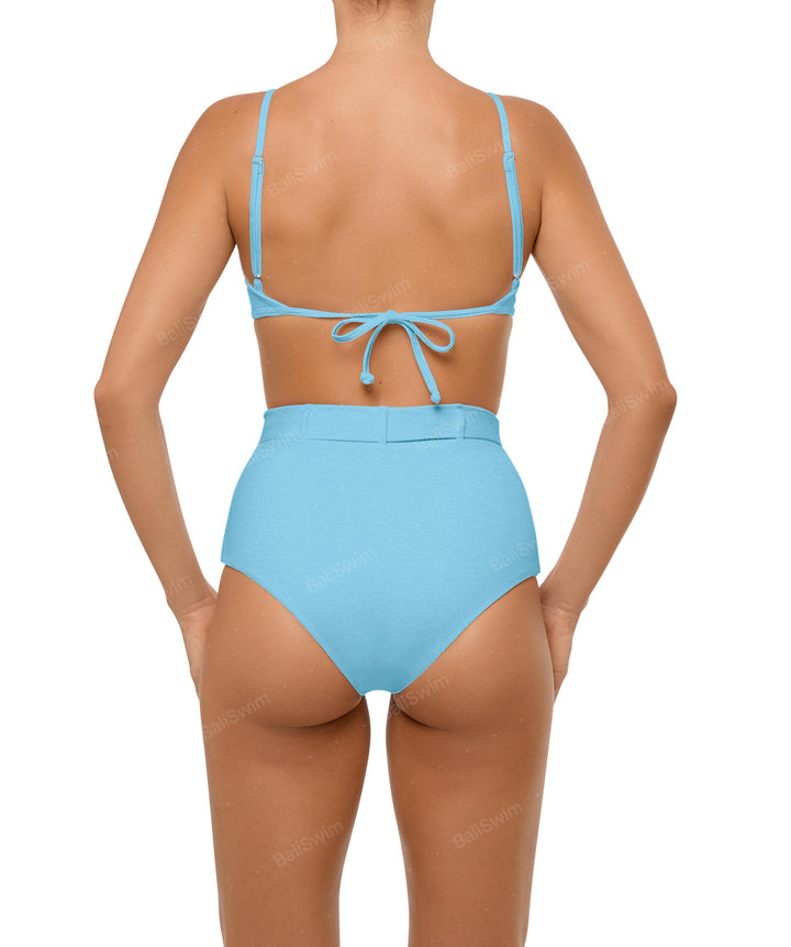 BSWS-T98 High Neck Bikini Top