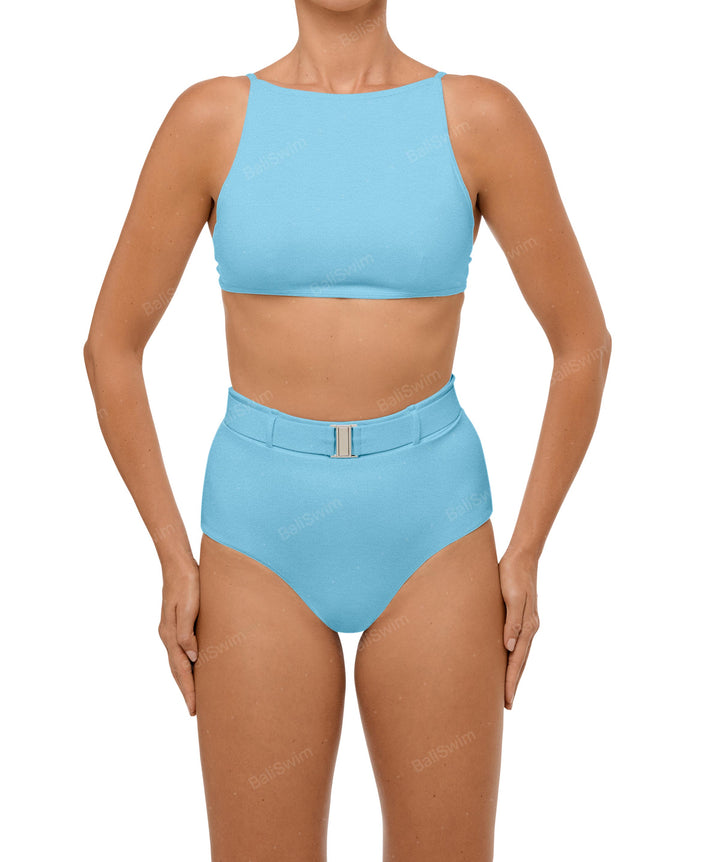 BSWS-T98 High Neck Bikini Top
