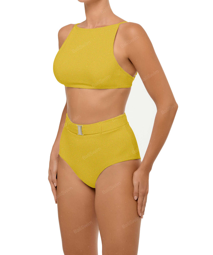 BSWS-T98 High Neck Tankini Top