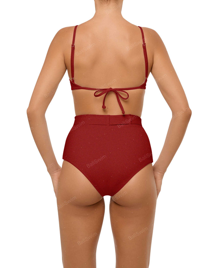 BSWS-T98 High Neck Tankini Top