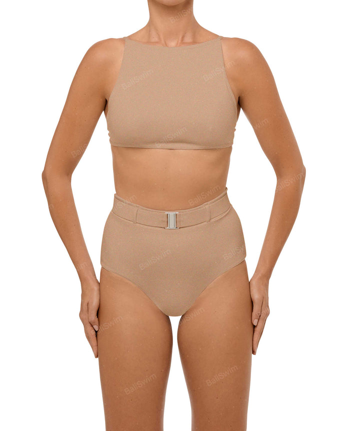 BSWS-T98 High Neck Tankini Top