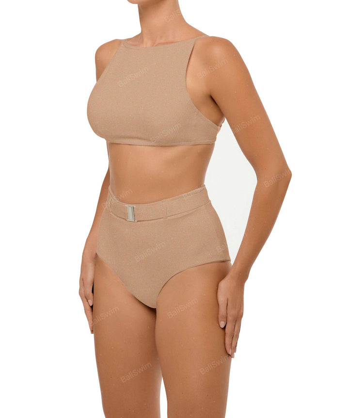 BSWS-T98 High Neck Tankini Top