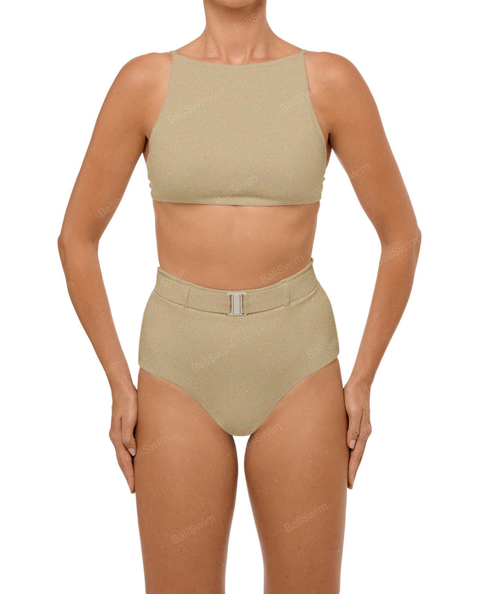 BSWS-T98 High Neck Tankini Top