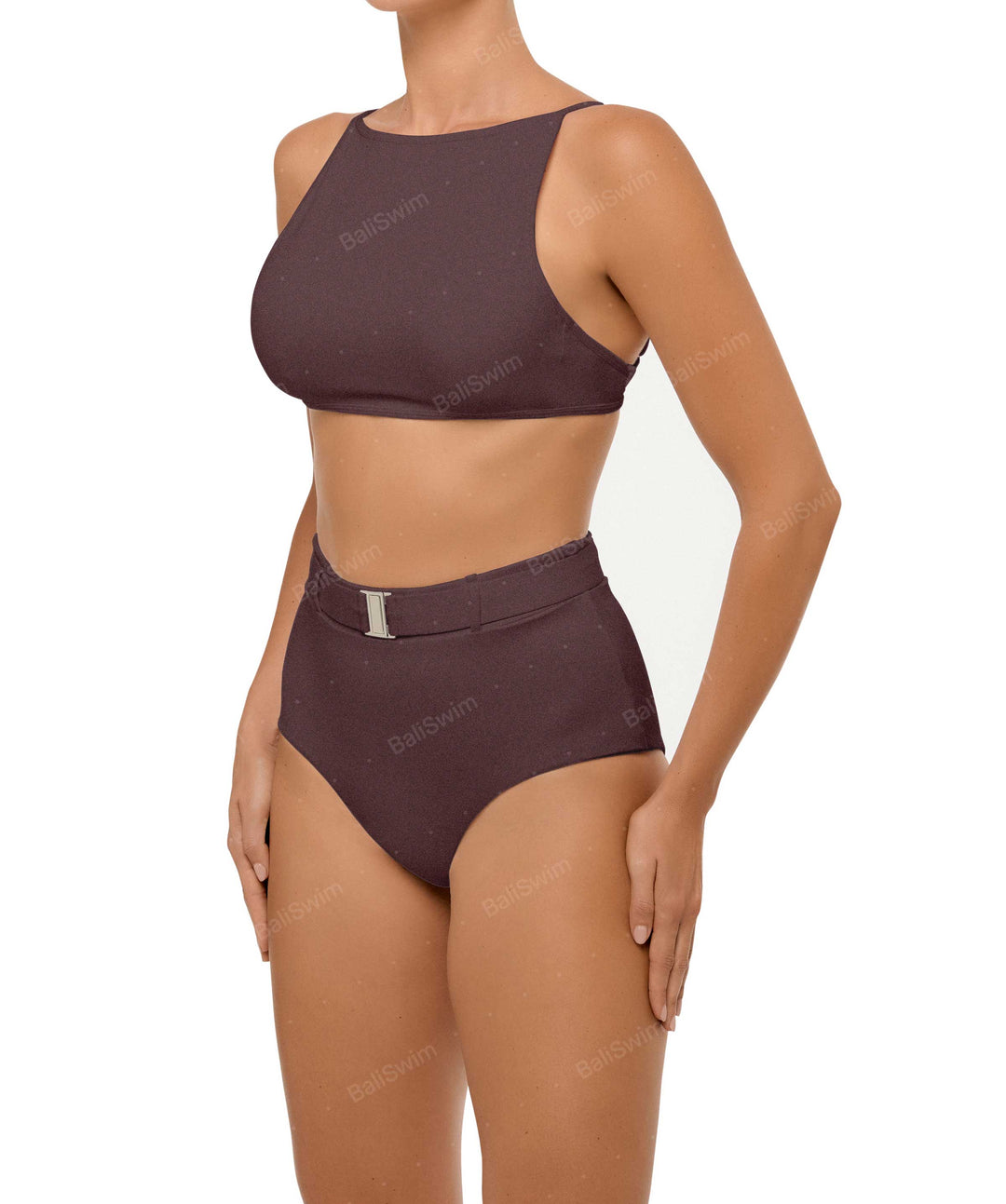 BSWS-T98 High Neck Bikini Top