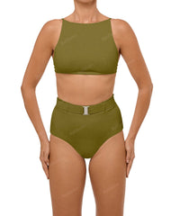 BSWS-T98 High Neck Tankini Top