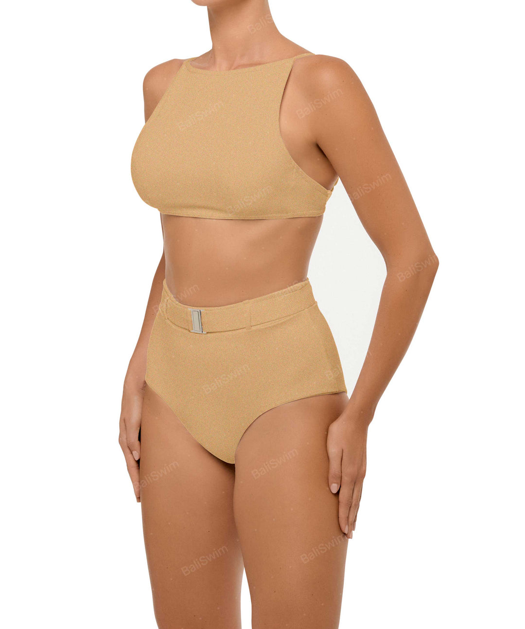 BSWS-T98 High Neck Bikini Top