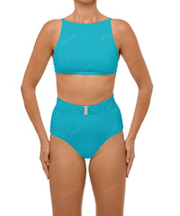 BSWS-T98 High Neck Tankini Top