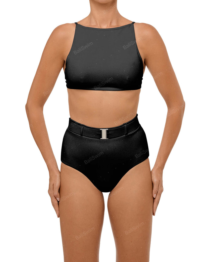 BSWS-T98 High Neck Bikini Top