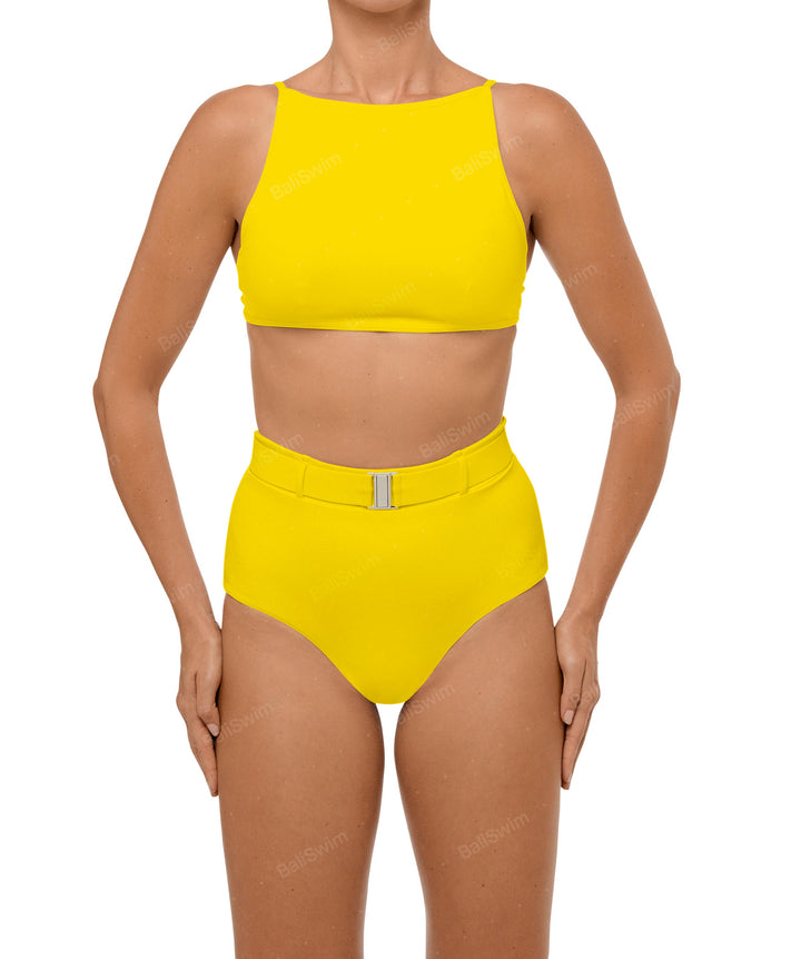 BSWS-T98 High Neck Bikini Top