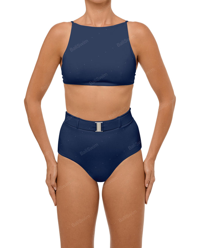 BSWS-T98 High Neck Bikini Top