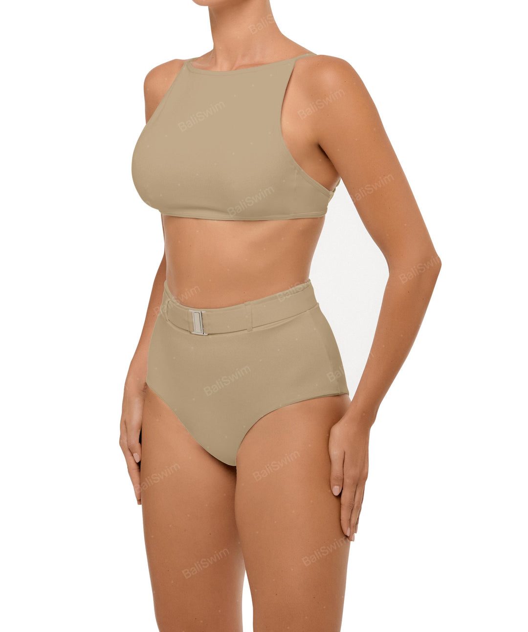 BSWS-T98 High Neck Bikini Top