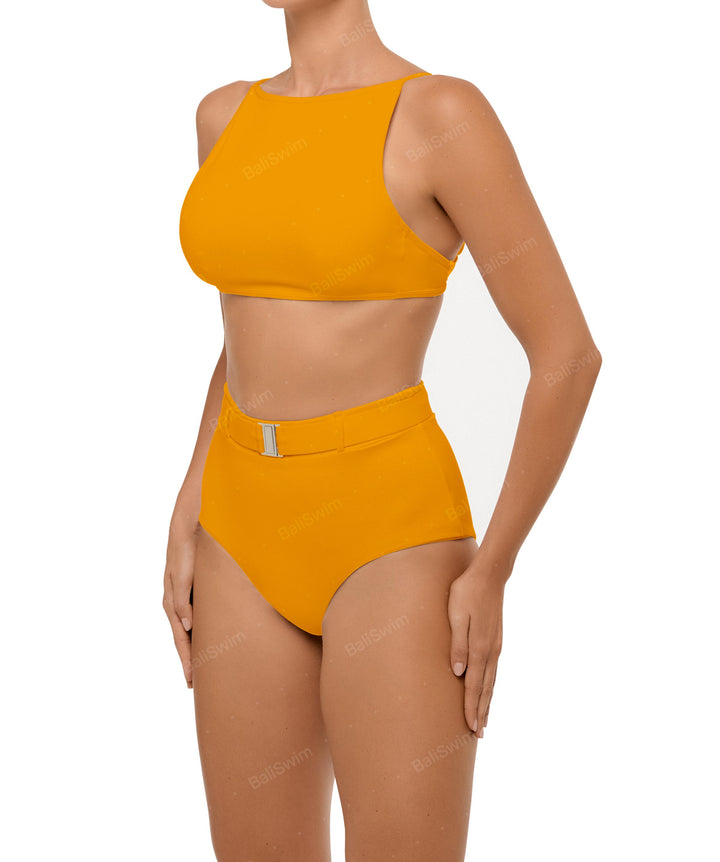 BSWS-T98 High Neck Bikini Top