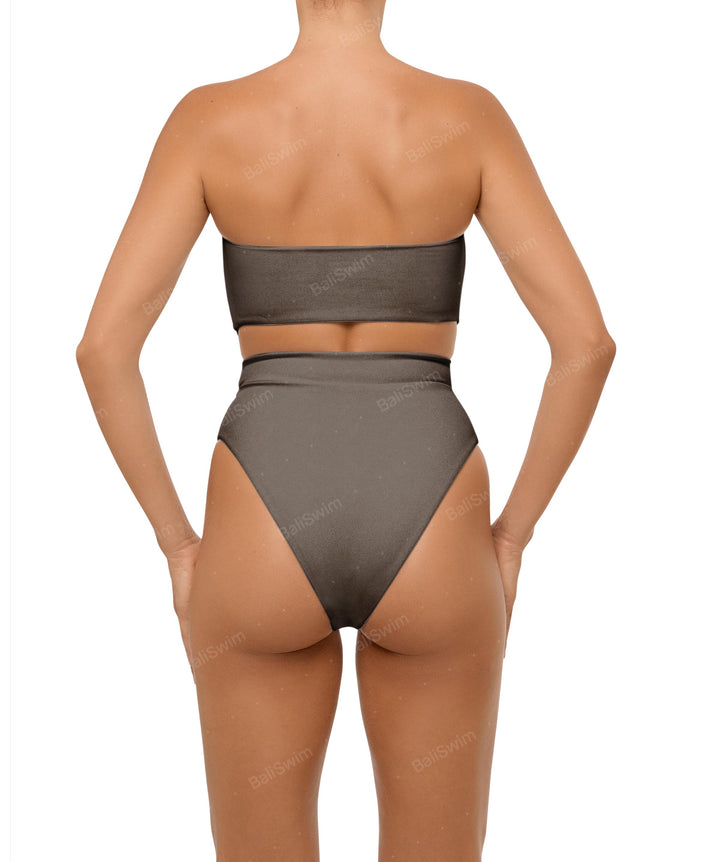 BSWS-B99 O-ring High Rise Bikini Bottom