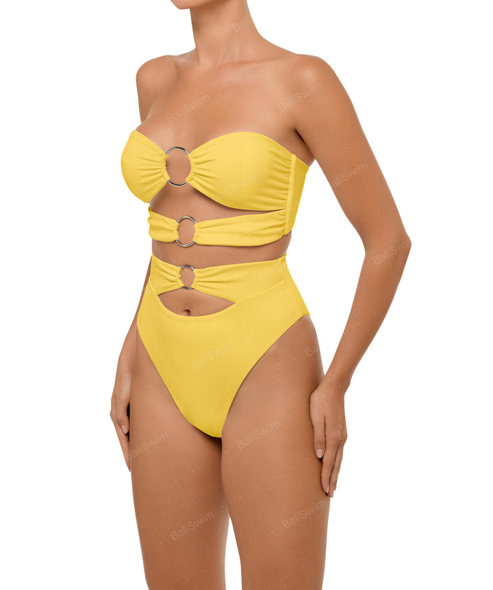 BSWS-T99 O-ring Bandeau Bikini Top