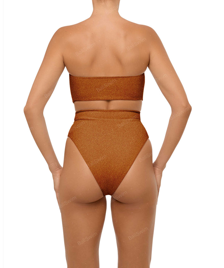 BSWS-B99 O-ring High Rise Bikini Bottom
