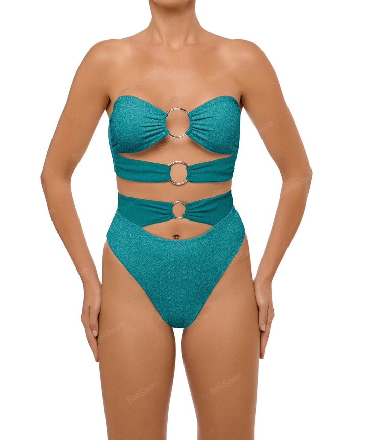 BSWS-T99 O-ring Bandeau Bikini Top