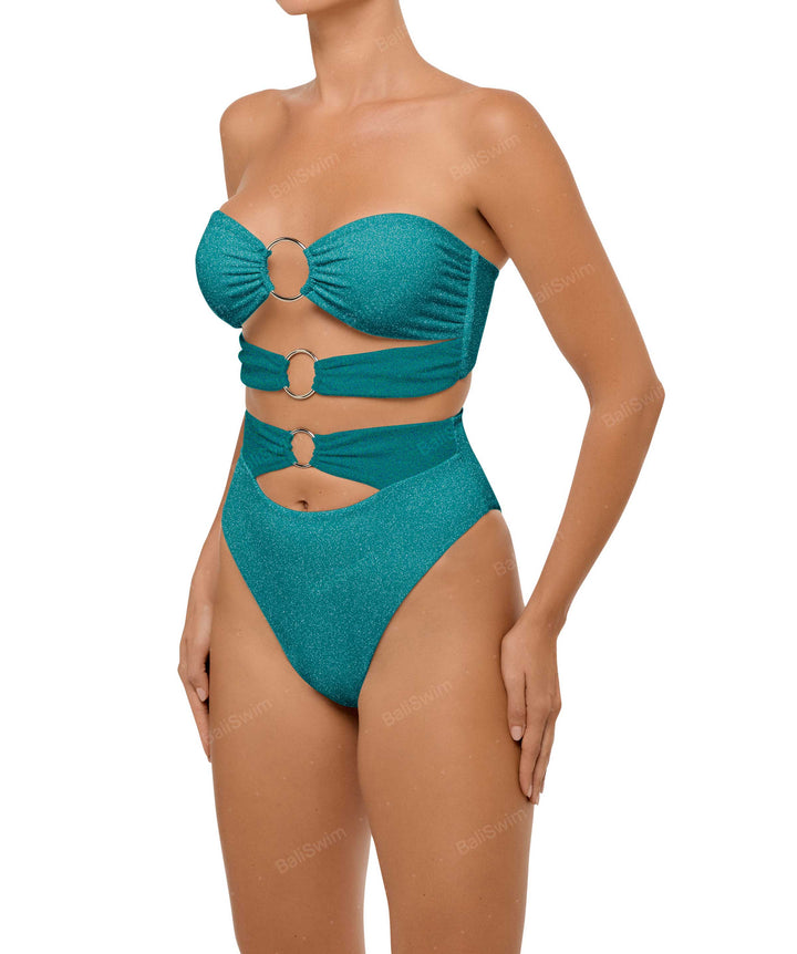 BSWS-T99 O-ring Bandeau Bikini Top