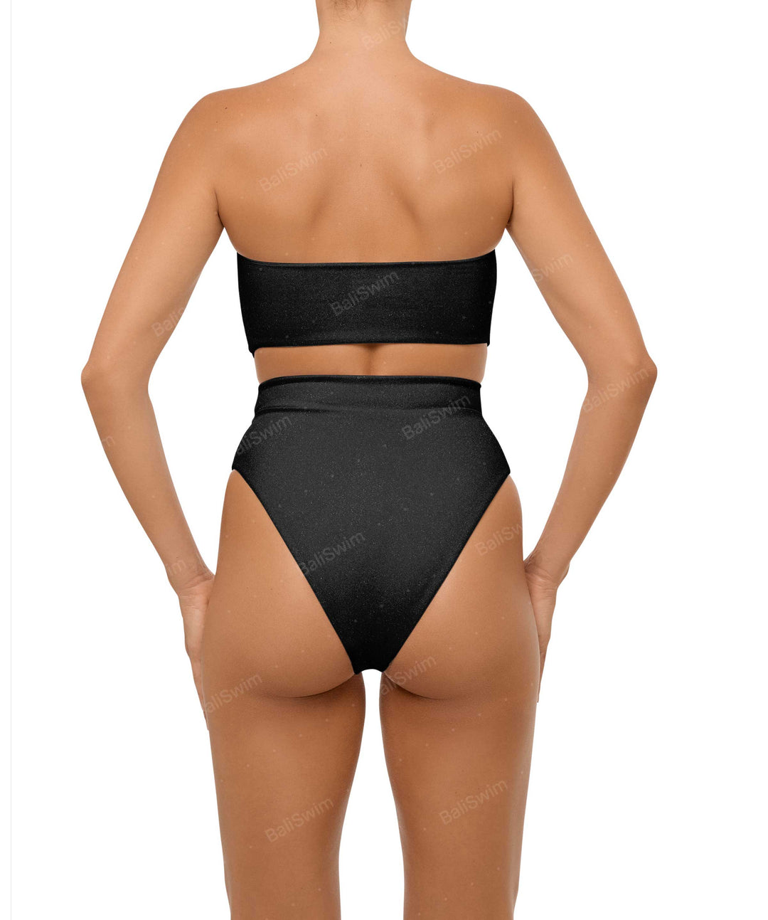 BSWS-B99 O-ring High Rise Bikini Bottom