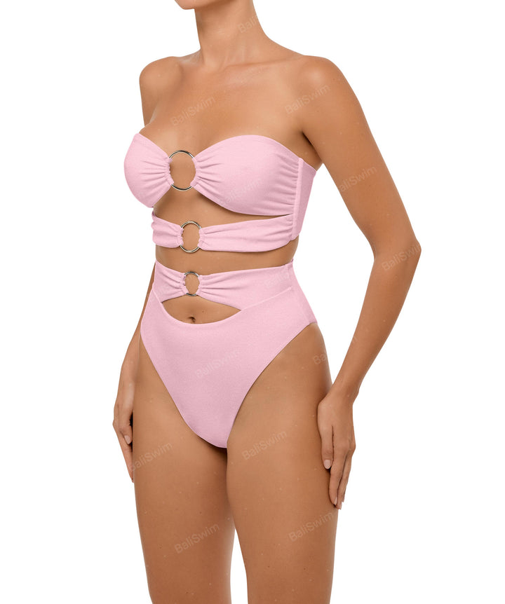 BSWS-T99 O-ring Bandeau Bikini Top