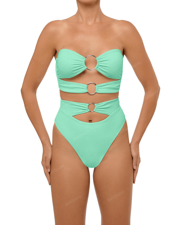 BSWS-T99 O-ring Bandeau Bikini Top