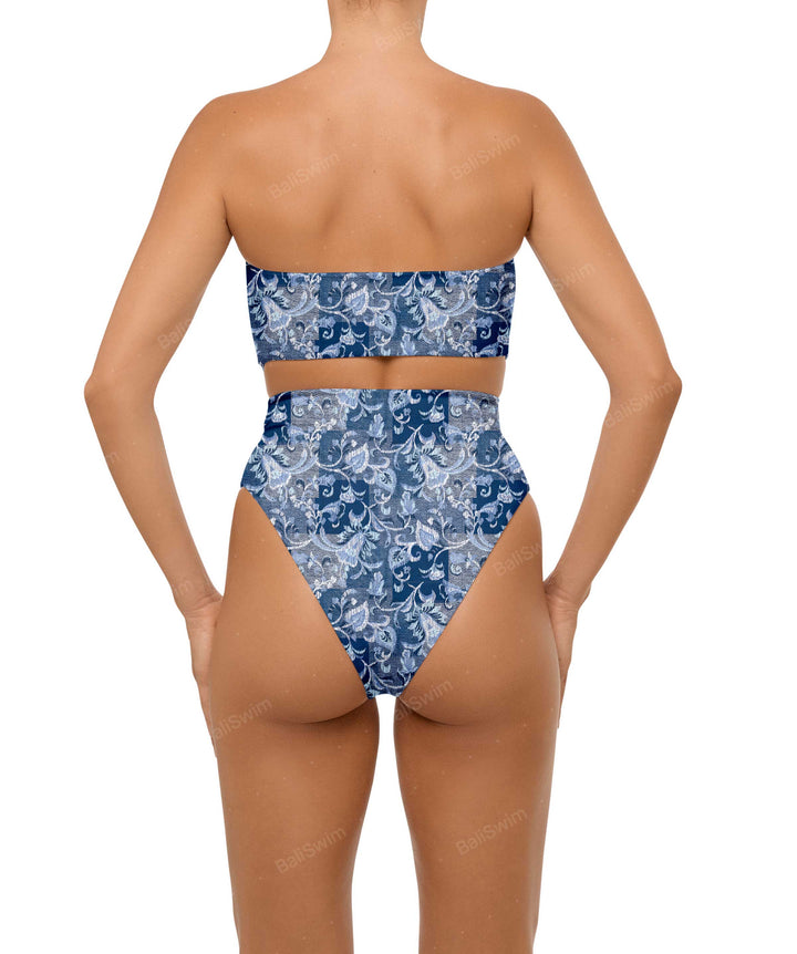 BSWS-T99 O-ring Bandeau Bikini Top