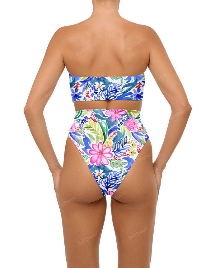 BSWS-T99 O-ring Bandeau Bikini Top