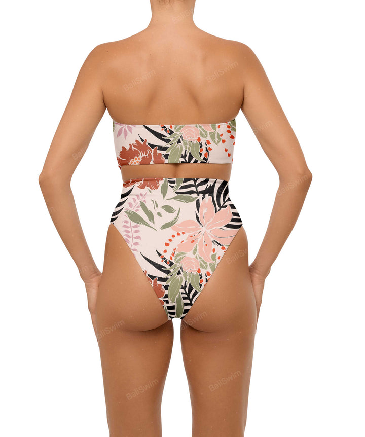 BSWS-B99 O-ring High Rise Bikini Bottom