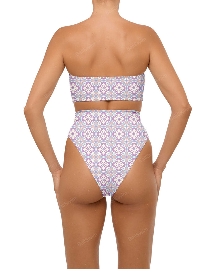 BSWS-B99 O-ring High Rise Bikini Bottom