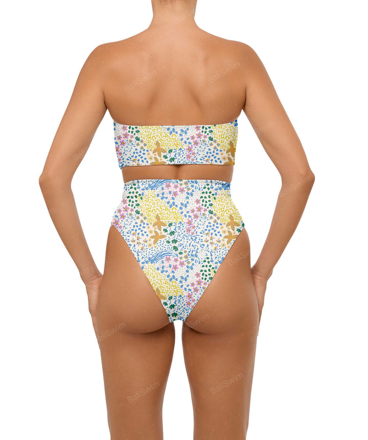 BSWS-B99 O-ring High Rise Bikini Bottom