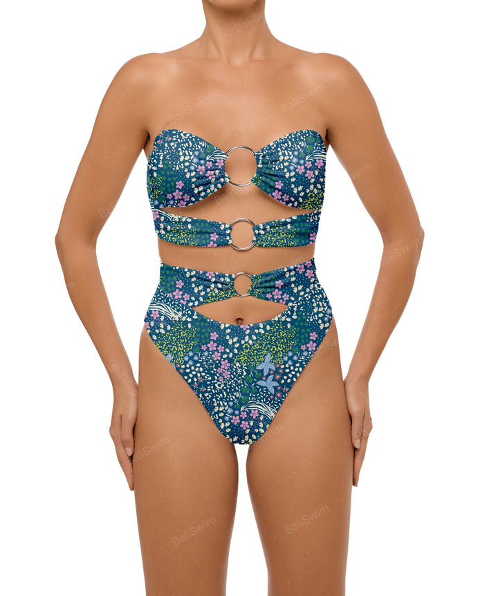 BSWS-T99 O-ring Bandeau Bikini Top
