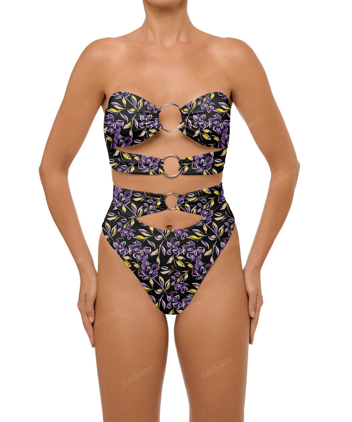BSWS-T99 O-ring Bandeau Bikini Top