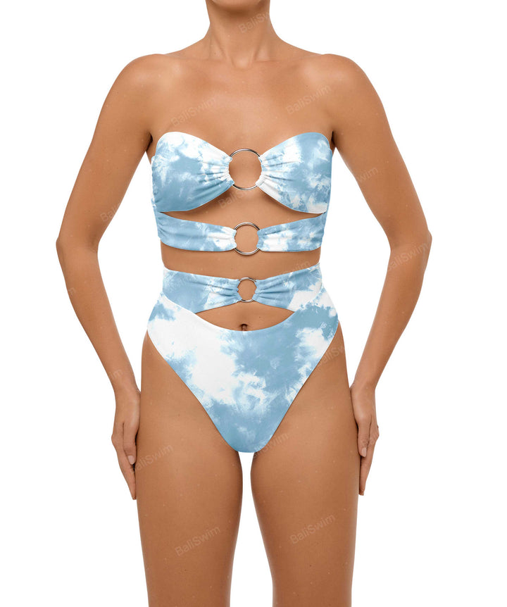 BSWS-T99 O-ring Bandeau Bikini Top