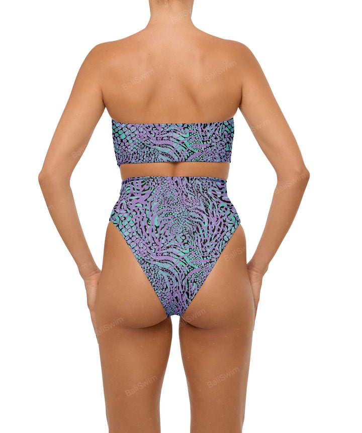 BSWS-B99 O-ring High Rise Bikini Bottom