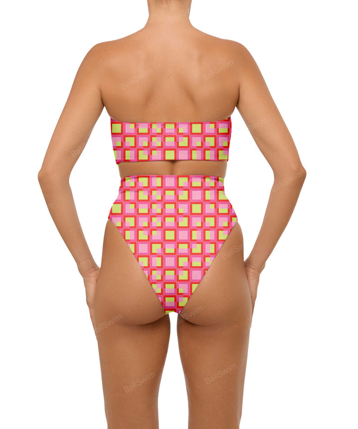 BSWS-T99 O-ring Bandeau Bikini Top