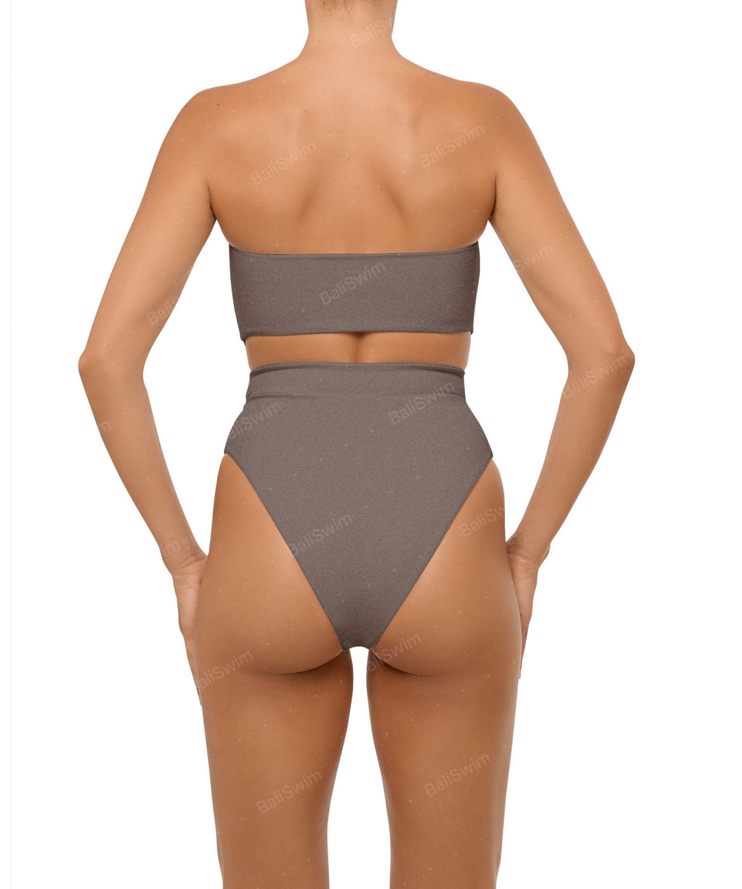 BSWS-B99 O-ring High Rise Bikini Bottom