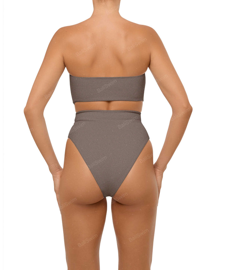 BSWS-B99 O-ring High Rise Bikini Bottom